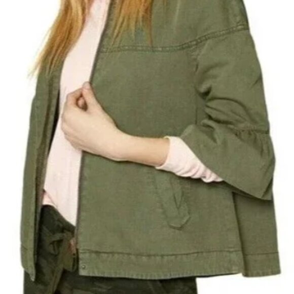 Sanctuary Scout Jacket in Cadet Green - Picture 2 of 5